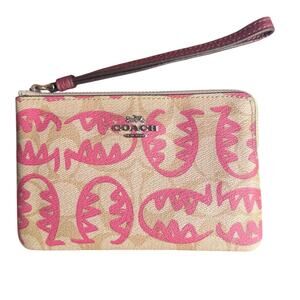 COACH Rexy By Guang Yu Wristlet
